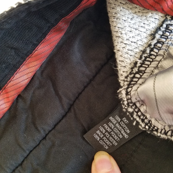 Betabrand Men's Yoga Dress Pants Tweed Like Wide Leg Size 36×32 Gray Black - Picture 14 of 17